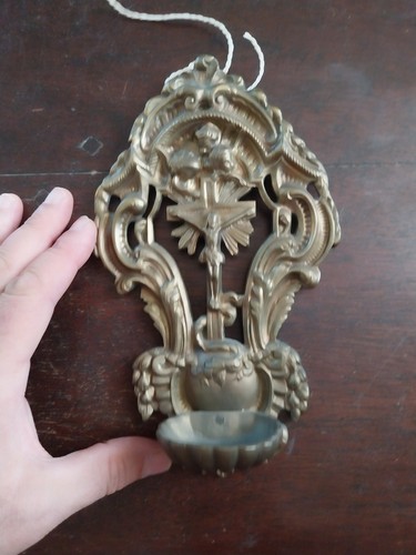 Benitier ancien bronze old - ancien, en