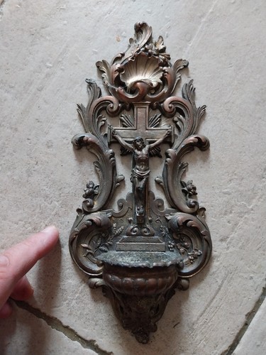 Benitier ancien bronze old - ancien,